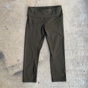 Lululemon Olive Green Leggings
